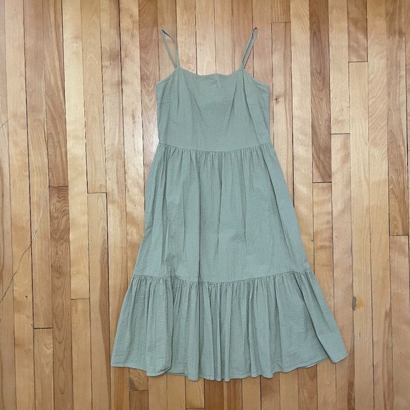 Minimum Green Midi Dress - Picture 1 of 3